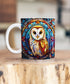 Bernadette Barn Owl Suncatcher Artwork Ceramic Mug